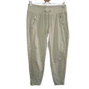 Athleta Womens Activewear Beige Trekkie North Jogger Pants Size 8